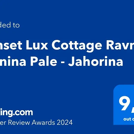 샬레 Sunset Lux Ravna Planina - Jahorina 페일